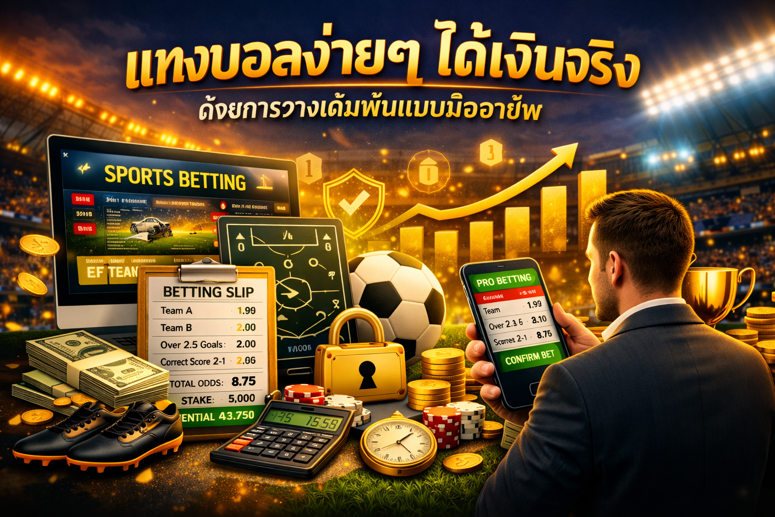 แทงบอลง่ายๆ ได้เงินจริง