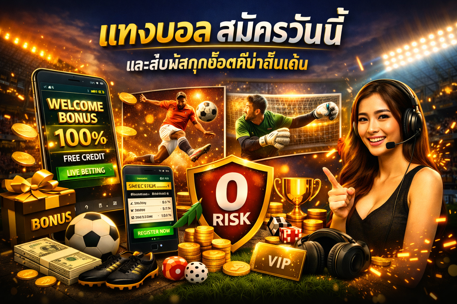 แทงบอล สมัครวันนี้